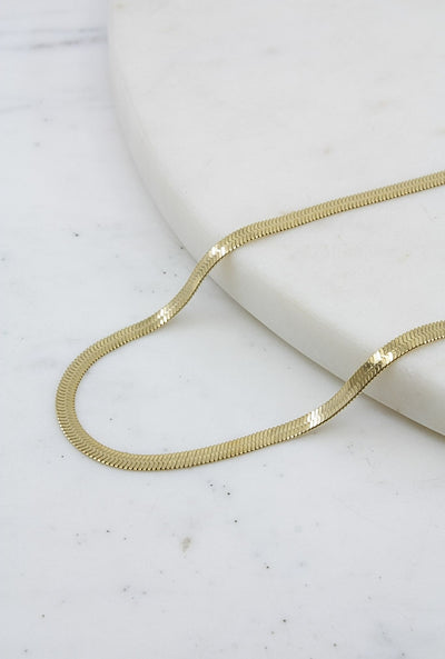 Snake Chain Necklace - 4mm
