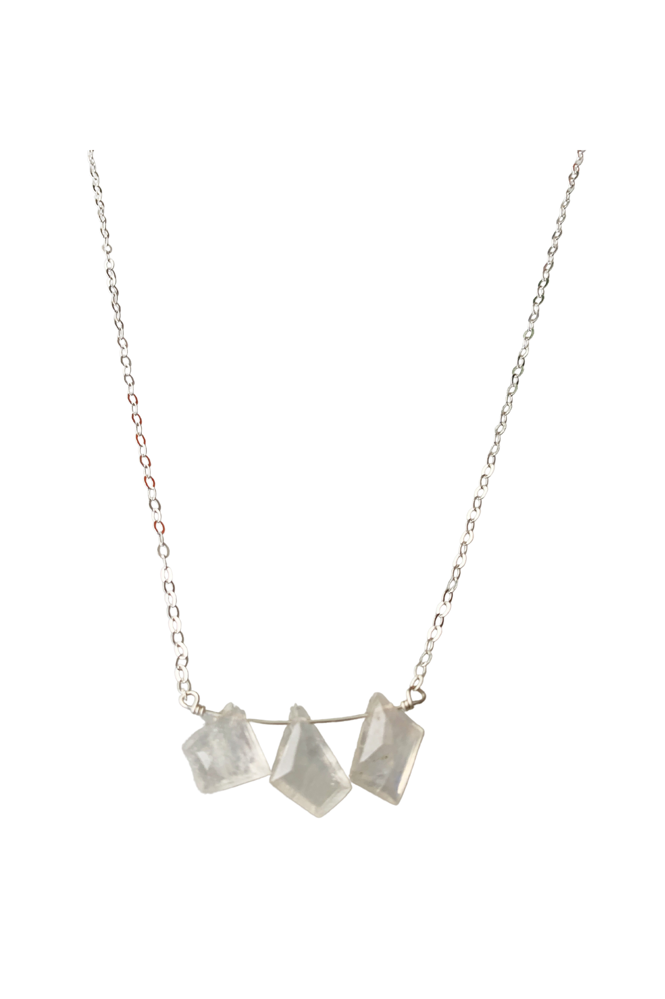 Moonstone bar necklace deals