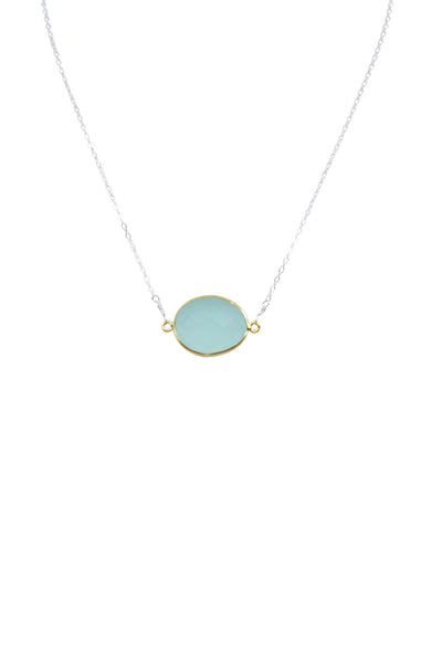 Mrs. Parker Necklace in Chalcedony