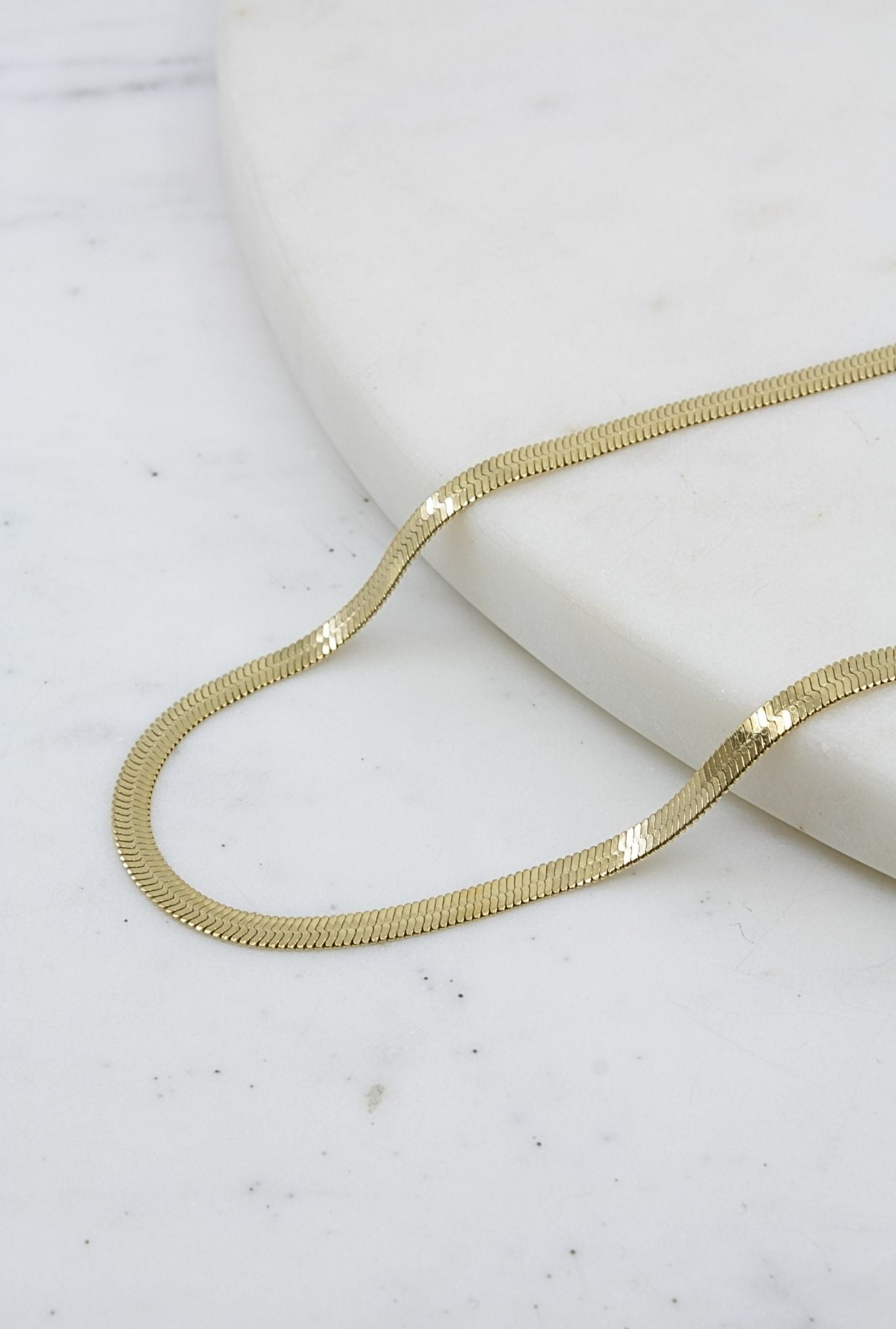 Snake Chain Necklace - 4mm