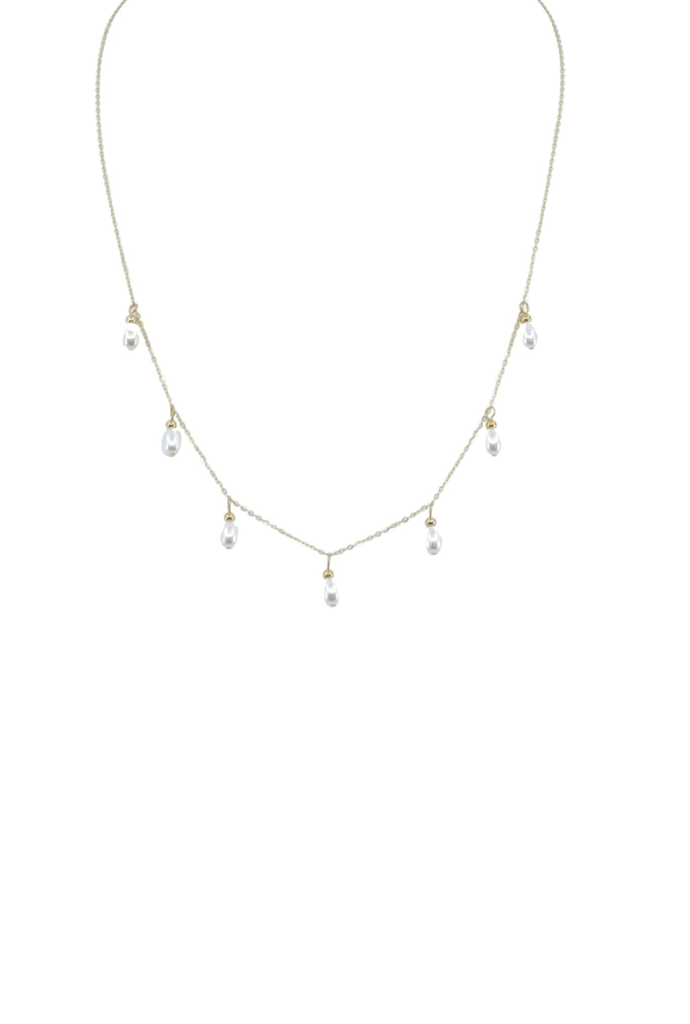 Pearl Teardrop Necklace