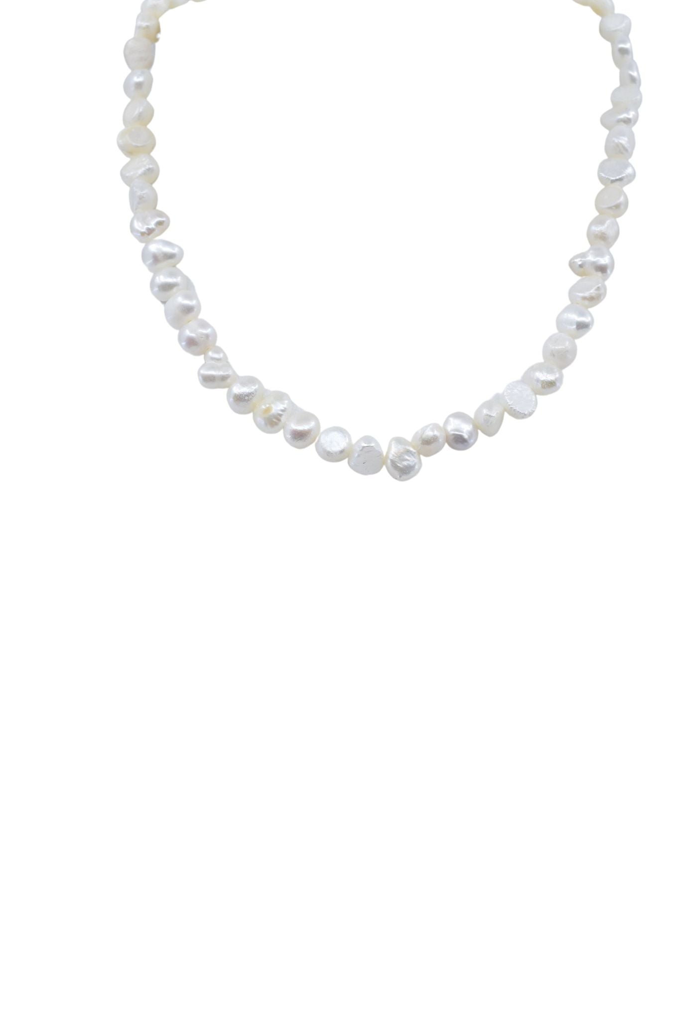 Simple Baroque Pearl Necklace