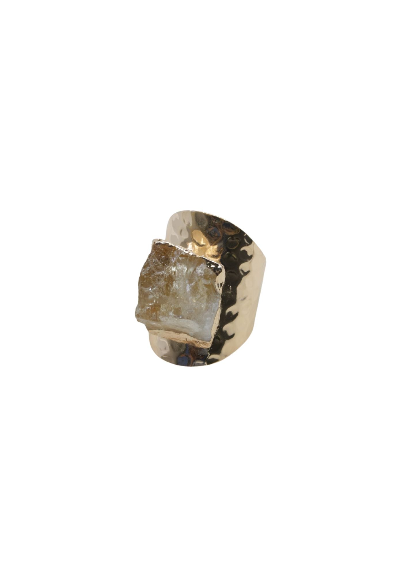 Cocktail Ring with Citrine Stone