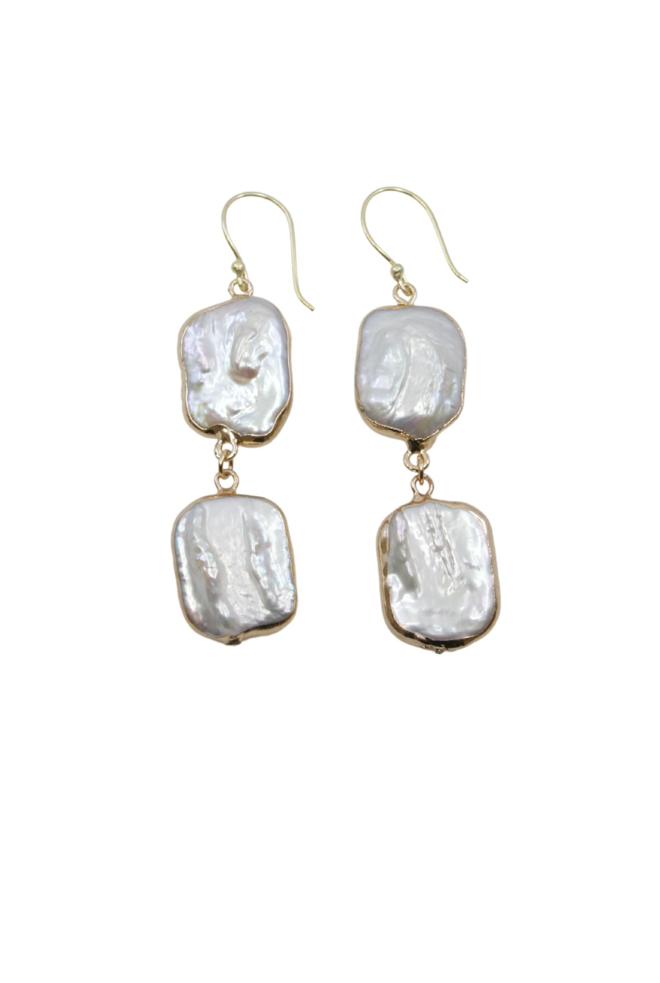 Large Rome Pearl Earrings