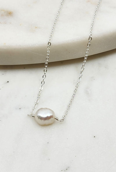 A Simple Pearl Necklace