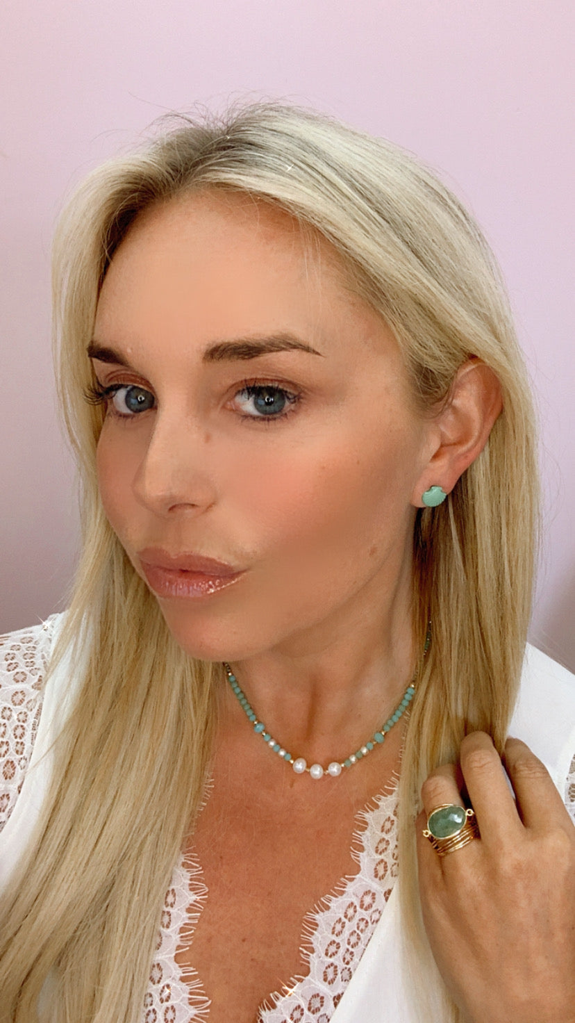 Clam Shell Stud Earring - Set of 3