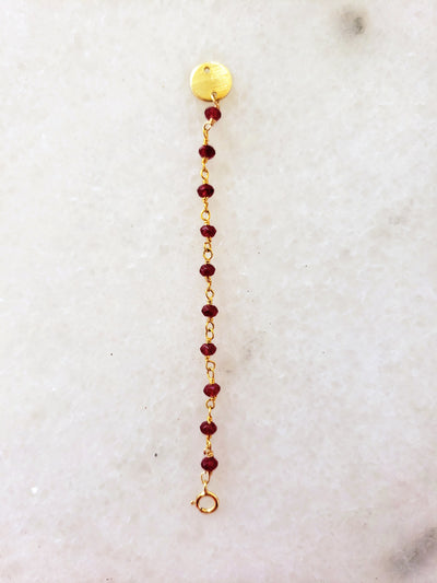 Semi-Precious Bead Necklace Extender