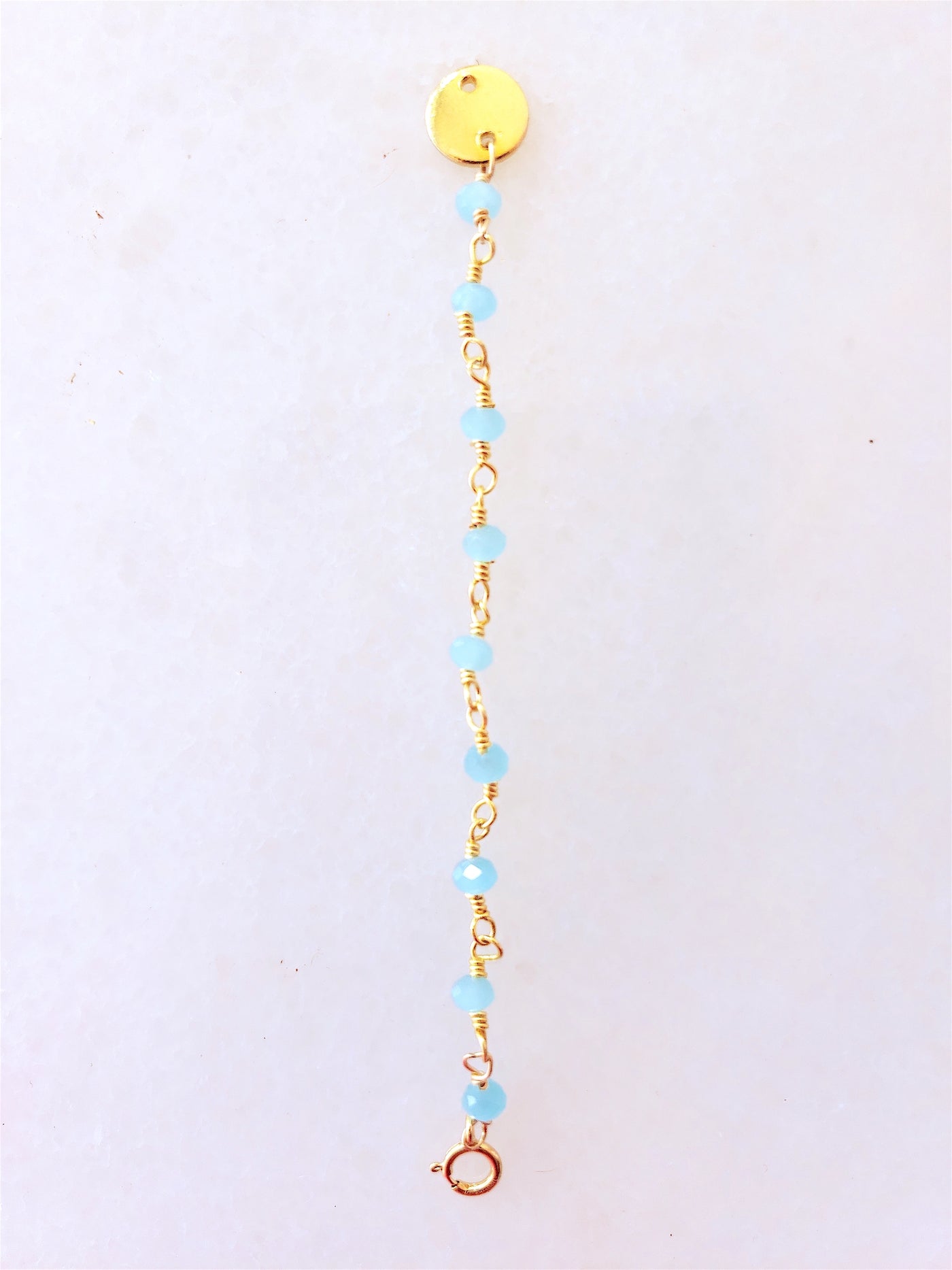 Semi-Precious Bead Necklace Extender