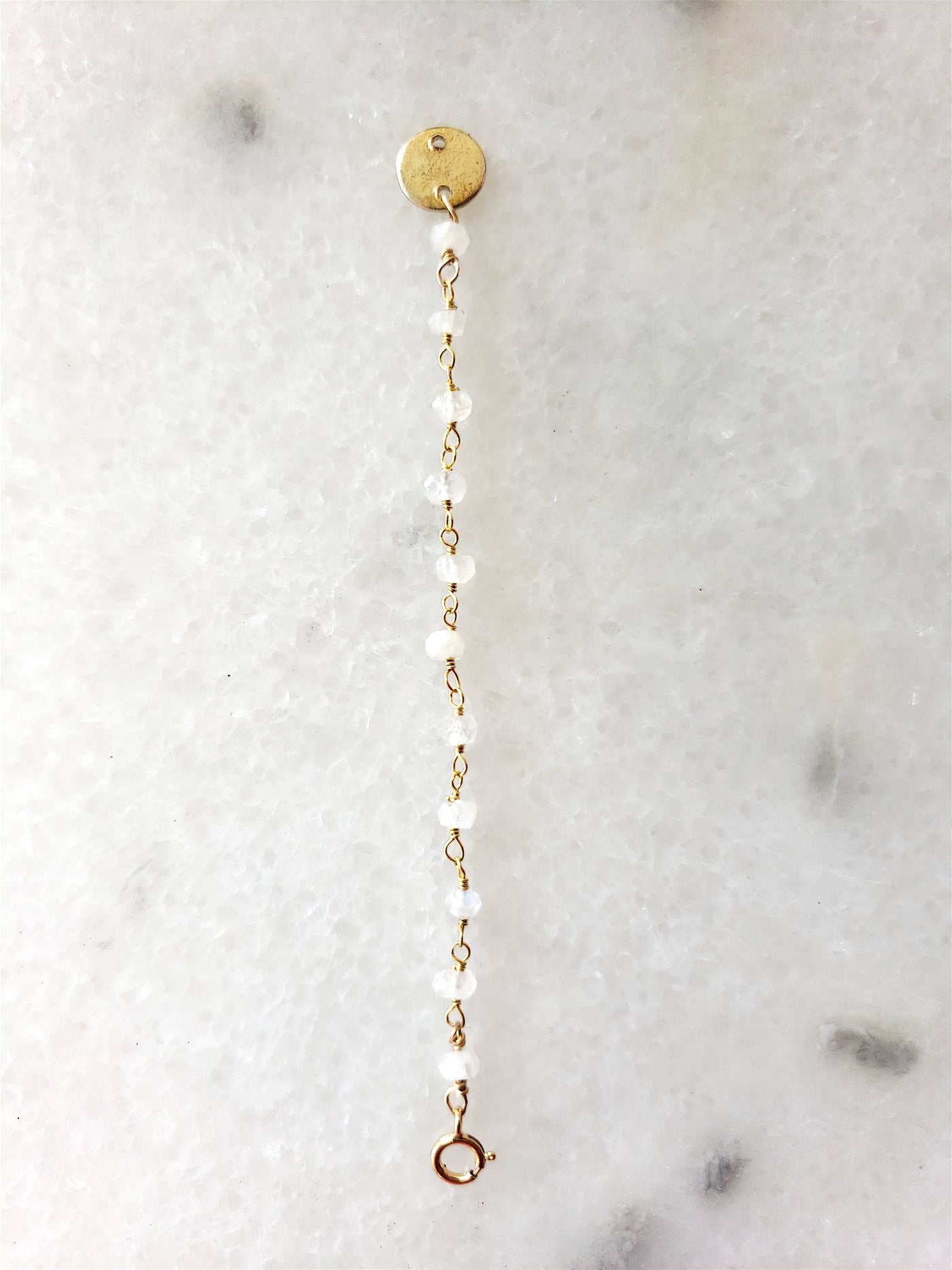 Semi-Precious Bead Necklace Extender