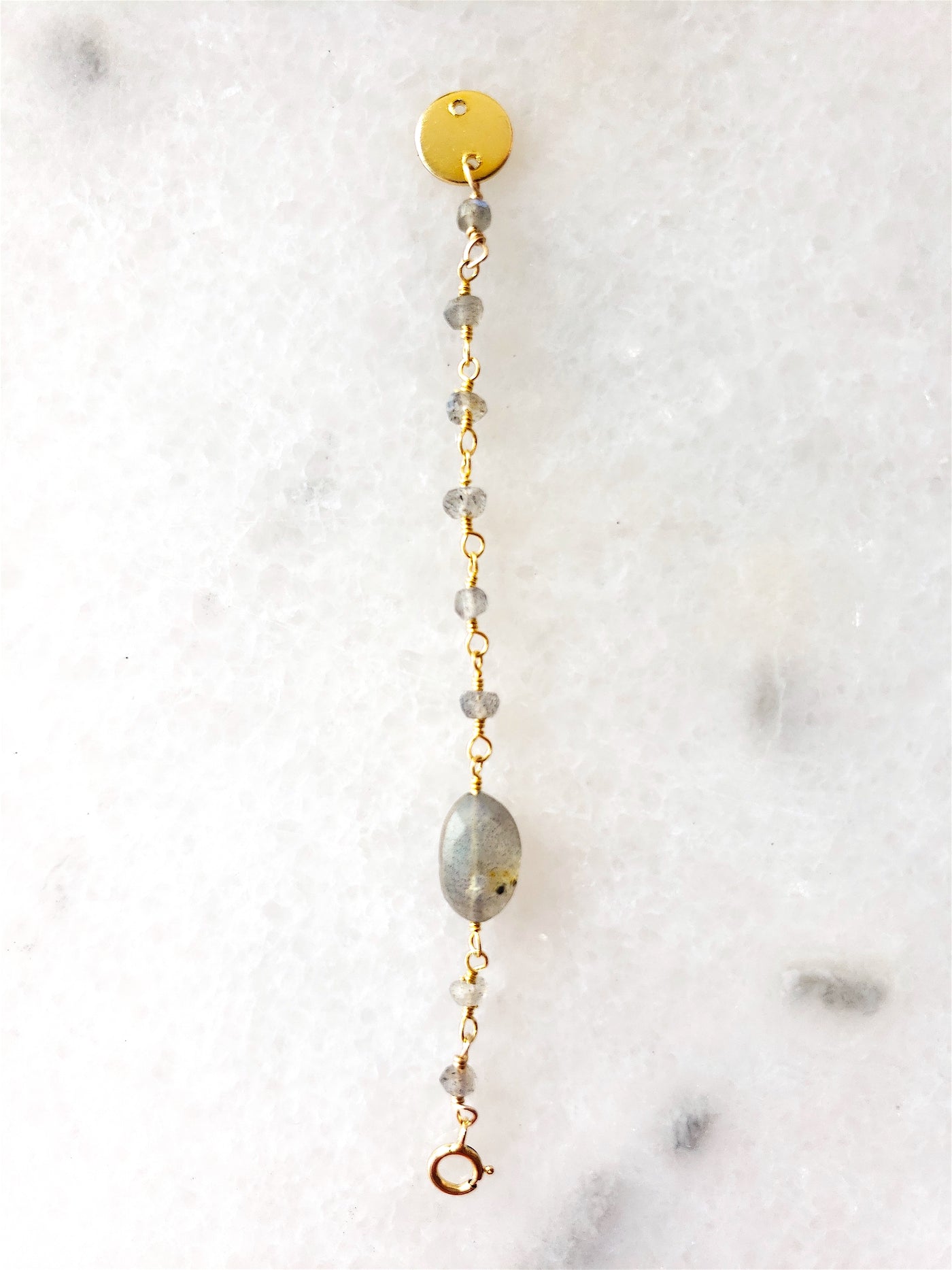 Semi-Precious Bead Necklace Extender