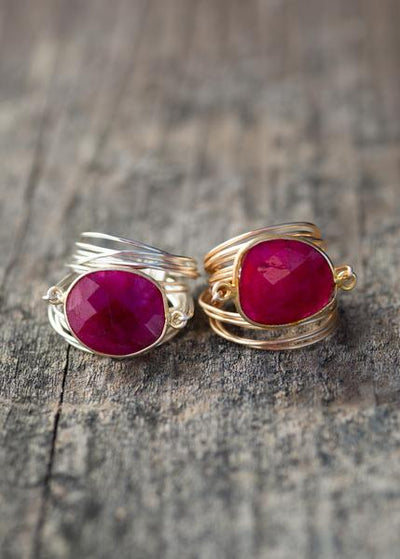 Torrey Ring in Ruby