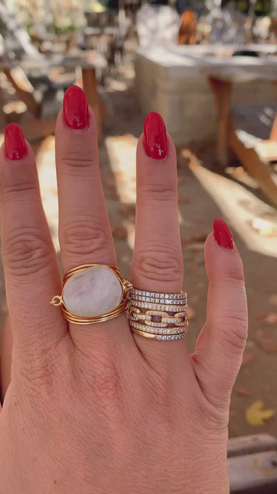 Torrey Ring with Moonstone