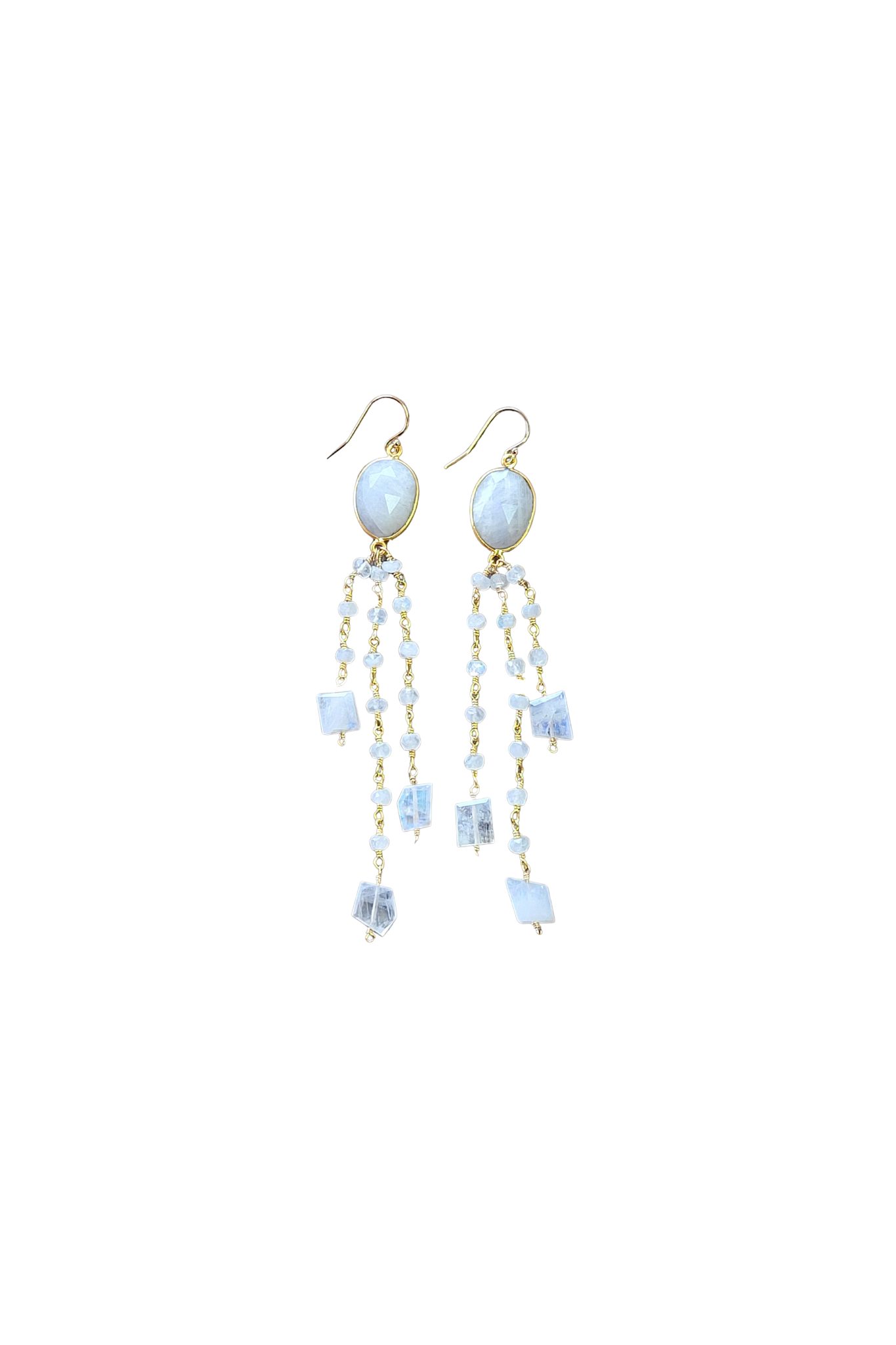 Catalina Earrings in Moonstone