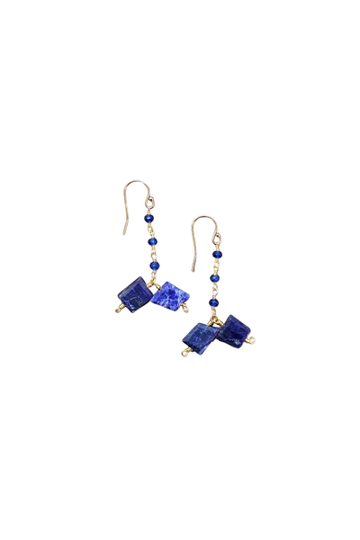 La Jolla Earring in Sapphire