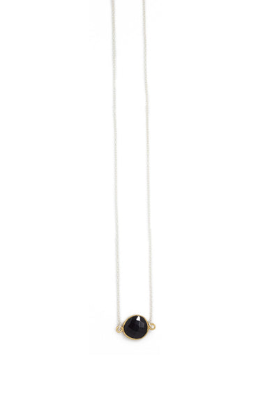 Mrs. Parker Necklace in Black Onyx