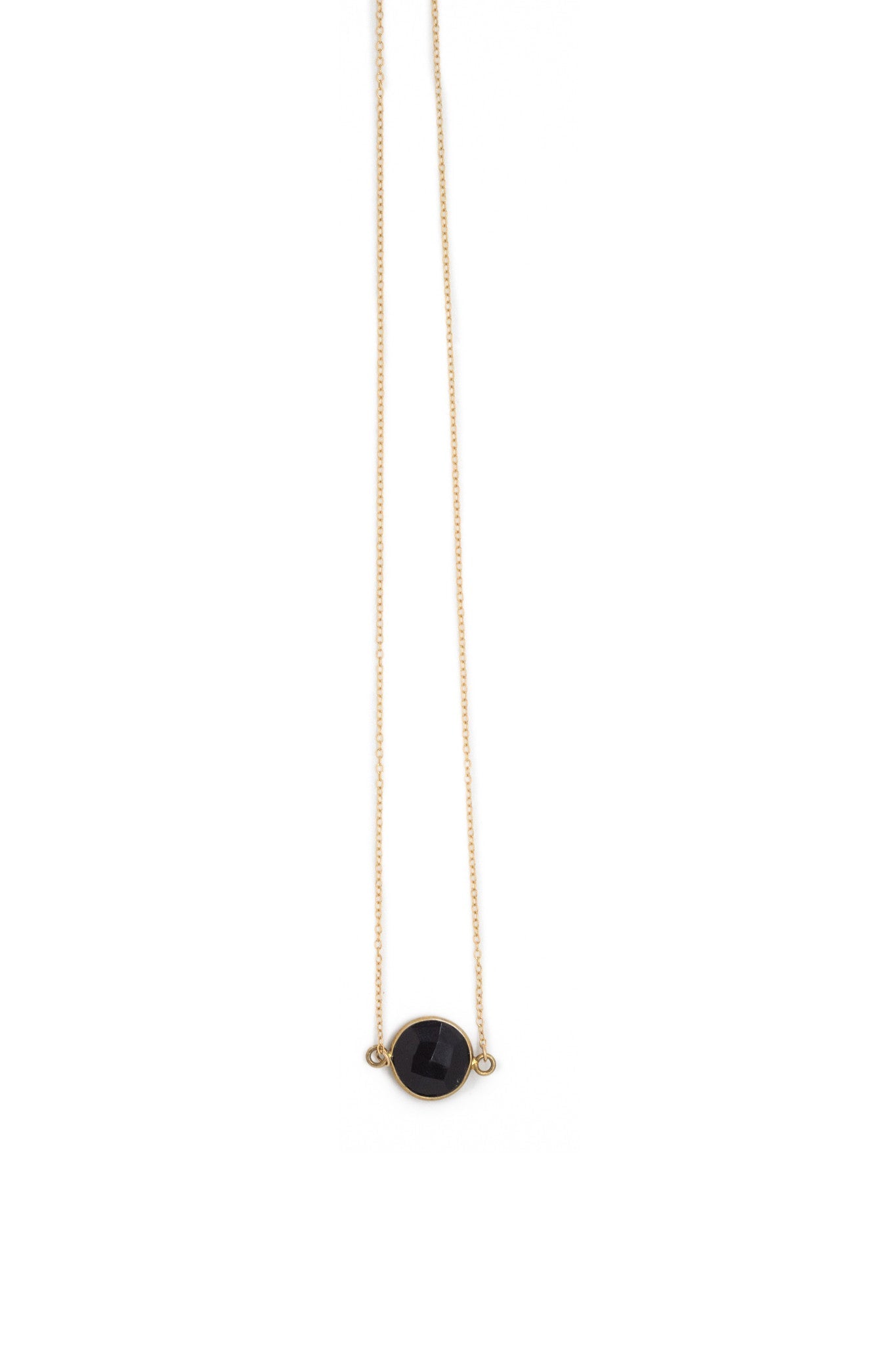 Mrs. Parker Necklace in Black Onyx