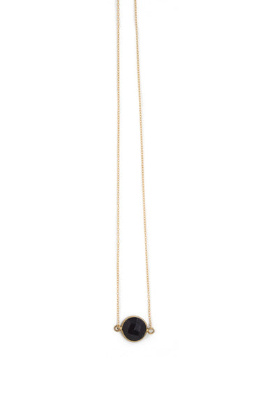 Mrs. Parker Necklace in Black Onyx