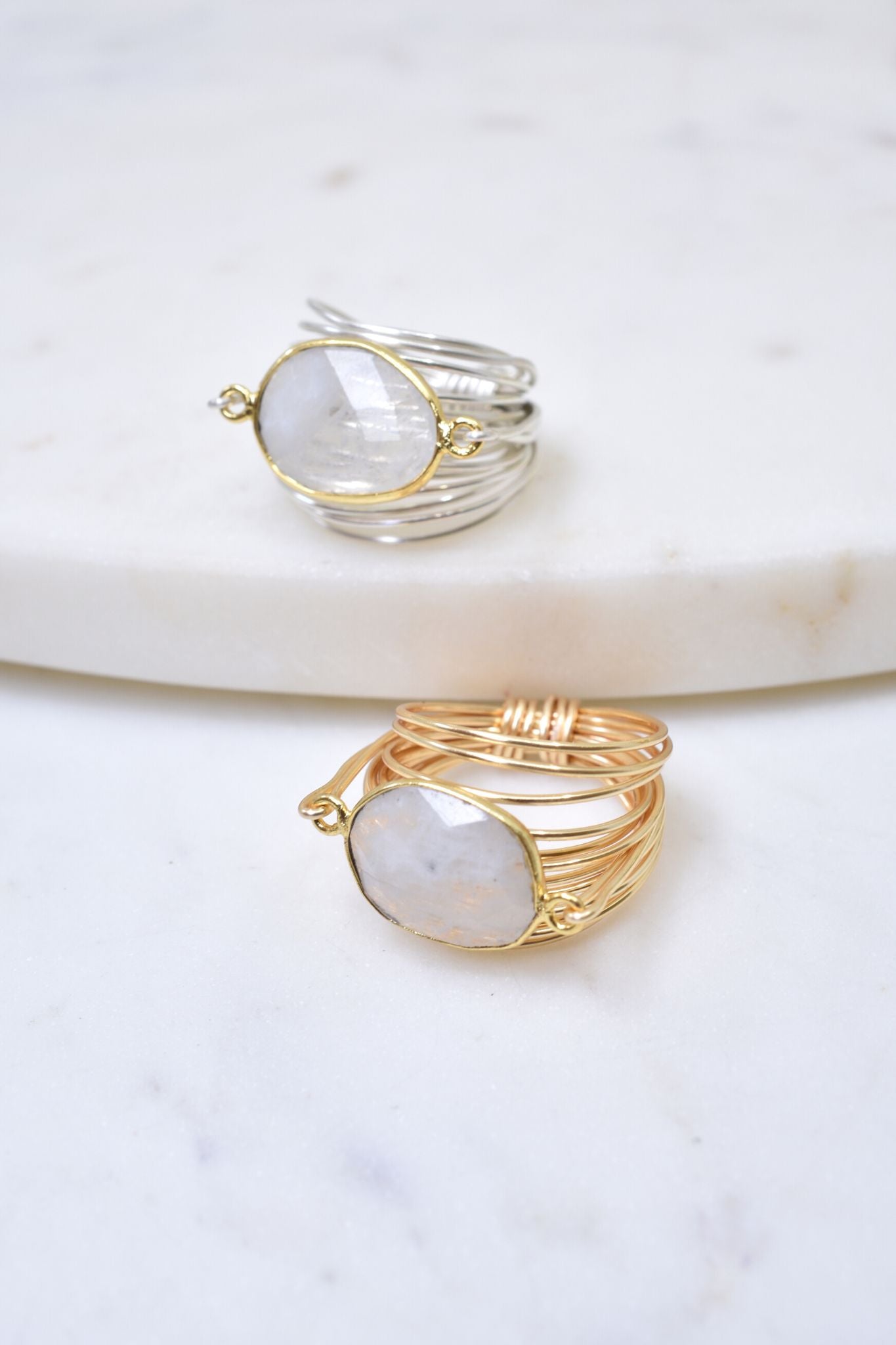 Torrey Ring with Moonstone