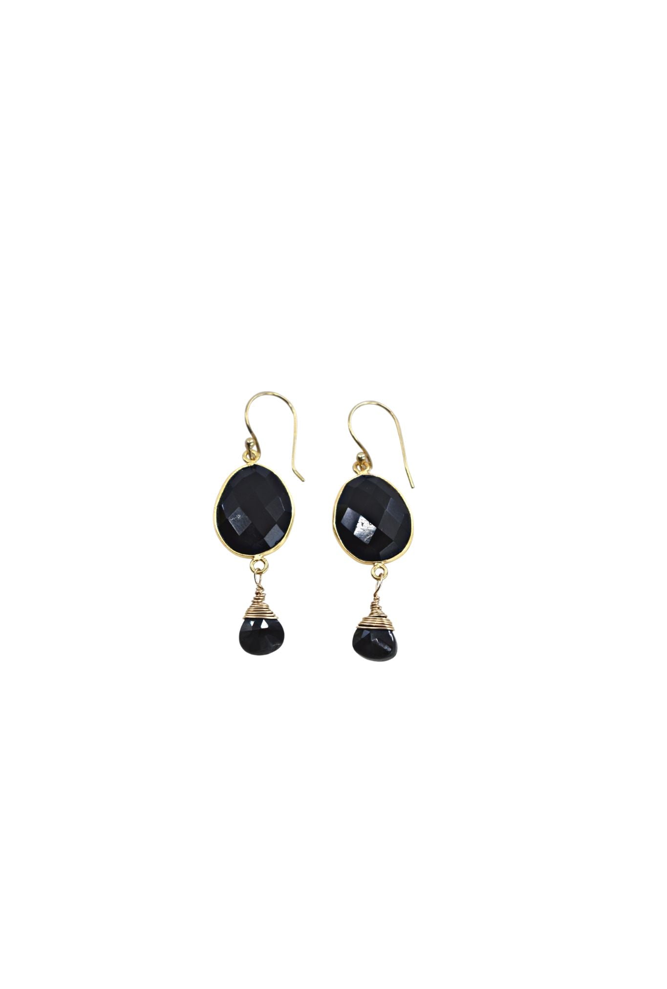 Victoria Ojai Earring in Black Onyx