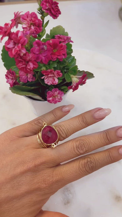 Torrey Ring in Ruby